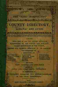 Sligo Independent newspaper, County Directory, Almanac and Guide