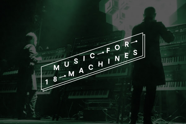 Music for 18 Machines book now