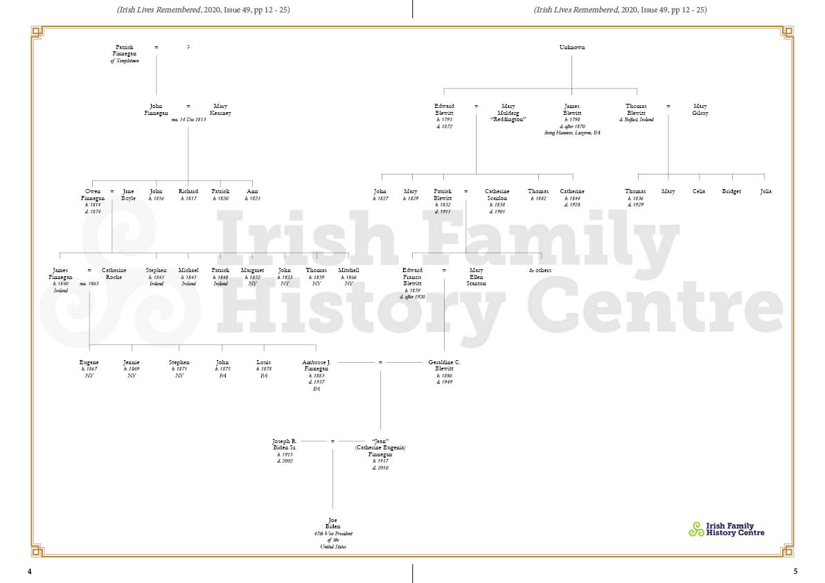 Biden's family tree