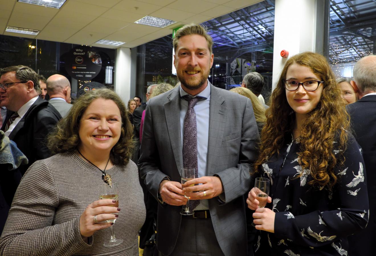 Fiona O'Mahoney, Claire Murray and Dermot Fitzpatrick