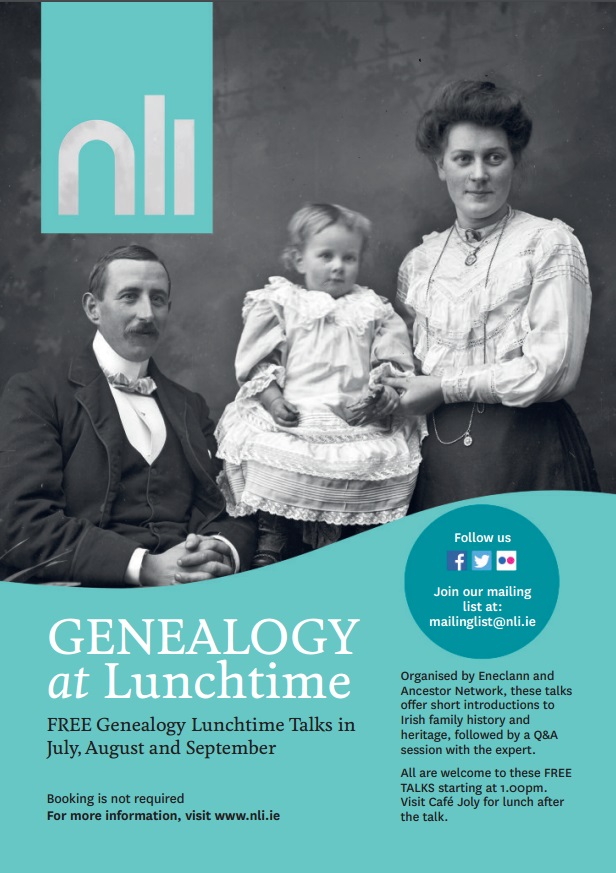 genealogy lunchtime talks
