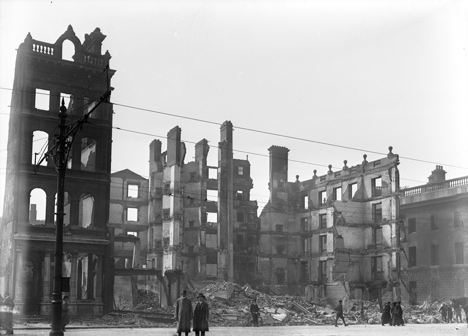 Remains of Metropole Hotel