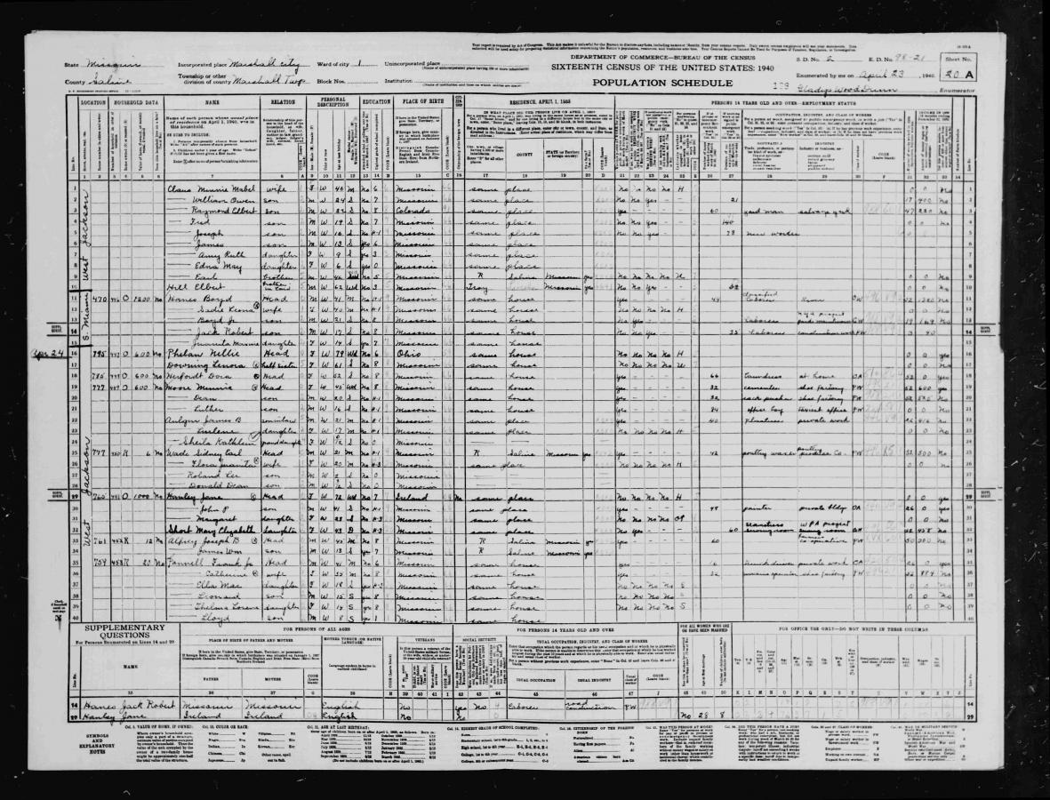 population record usa