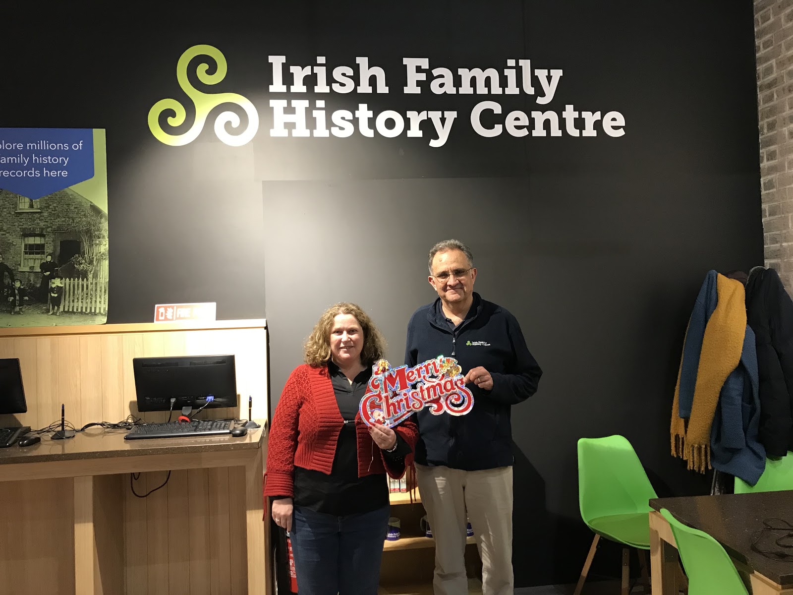 Happy Christmas from the Irish Family History Centre