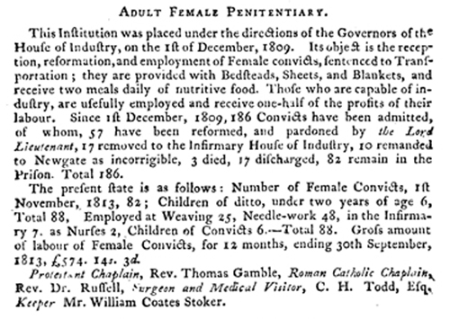 Adult Female Penitentiary Dublin