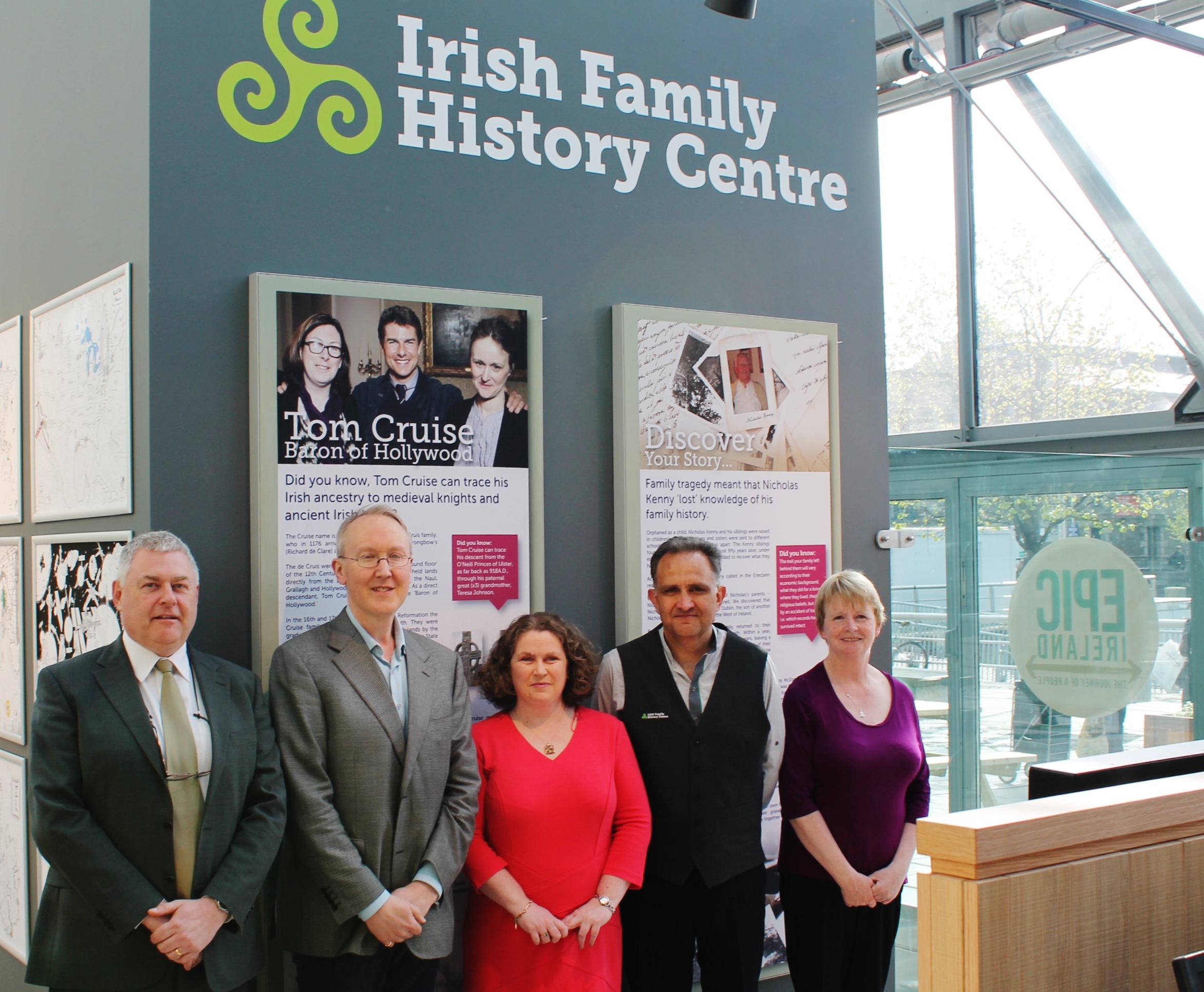 The Irish Family History Centre Visitor Experience
