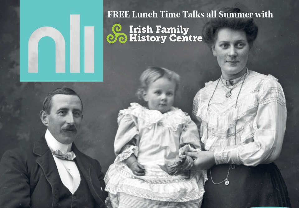 Lunch time talk with The Irish Family History Centre