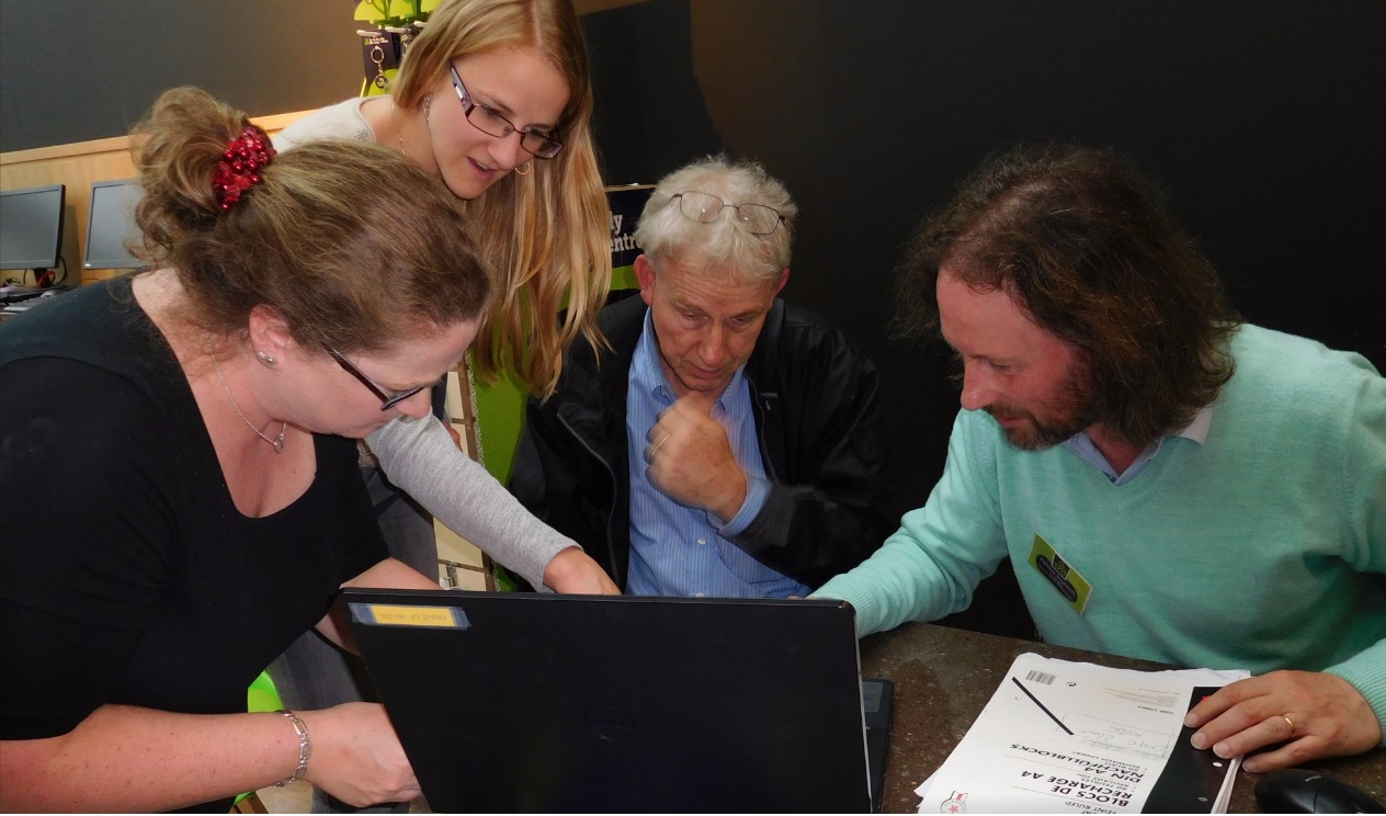 Behind the scenes at The Irish Family History Centre