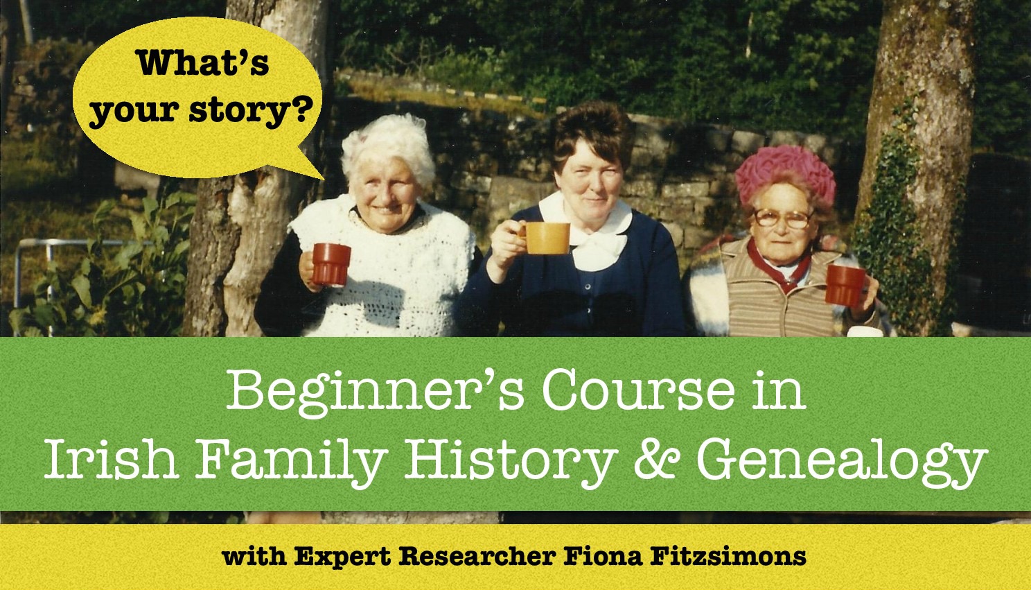 Beginners Course in Irish Family History and Genealogy