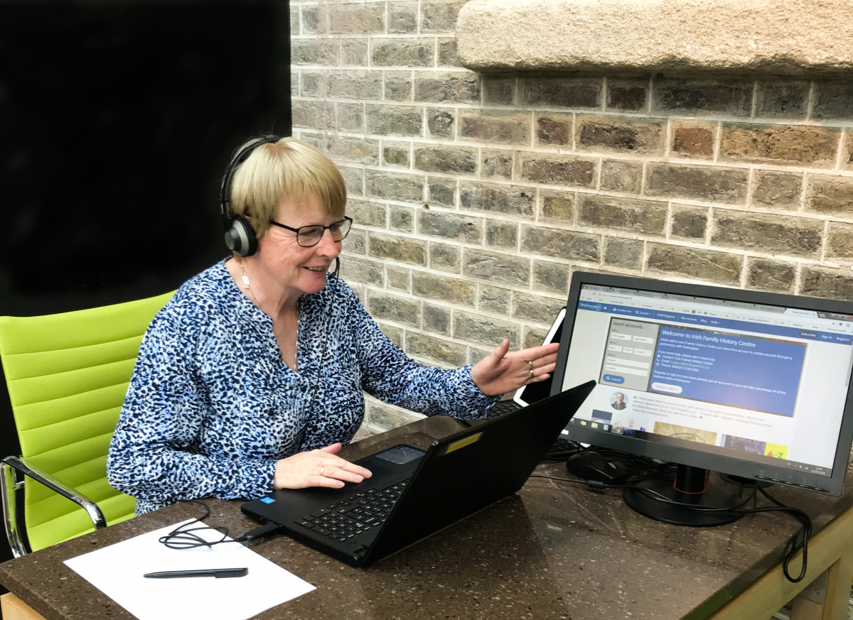 Behind the Scenes: Online Consultations Start at the Irish Family History Centre.