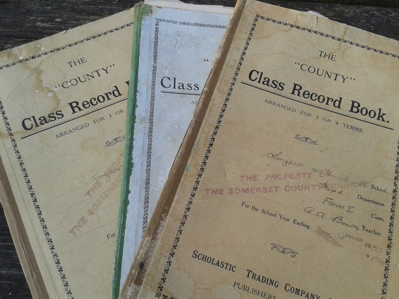 The County Class Record Book