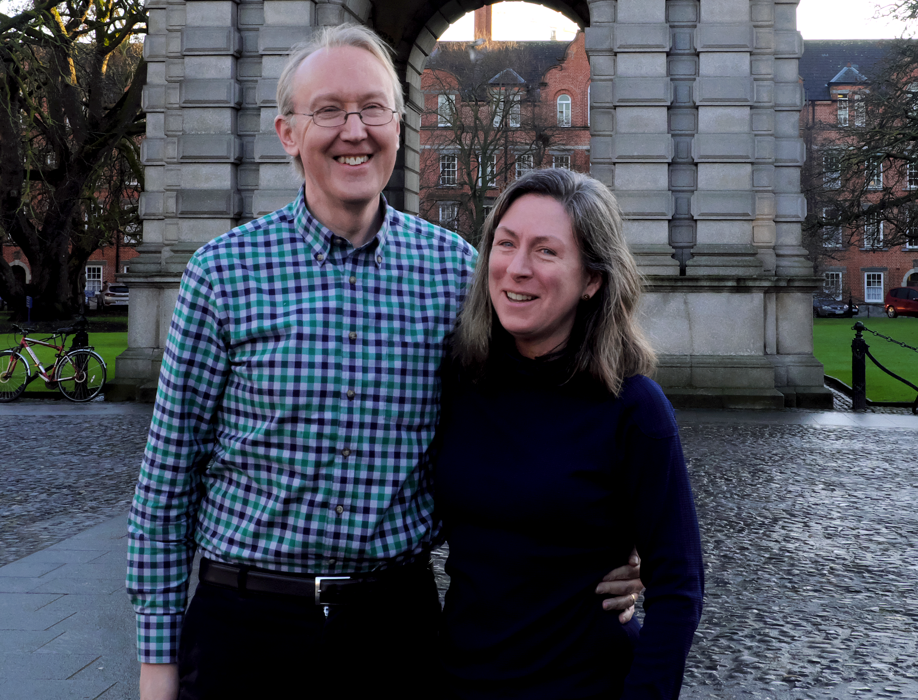 Brian Donovan with Fiona Fitzsimons