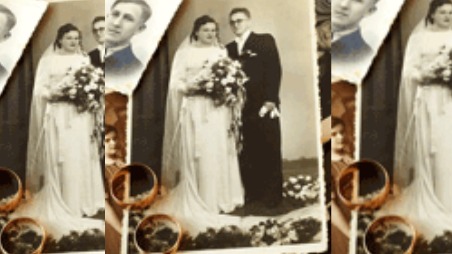 photograph of old couple marriage