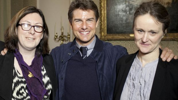 Fiona Fitzsimons, Tom Cruise, and Helen Moss