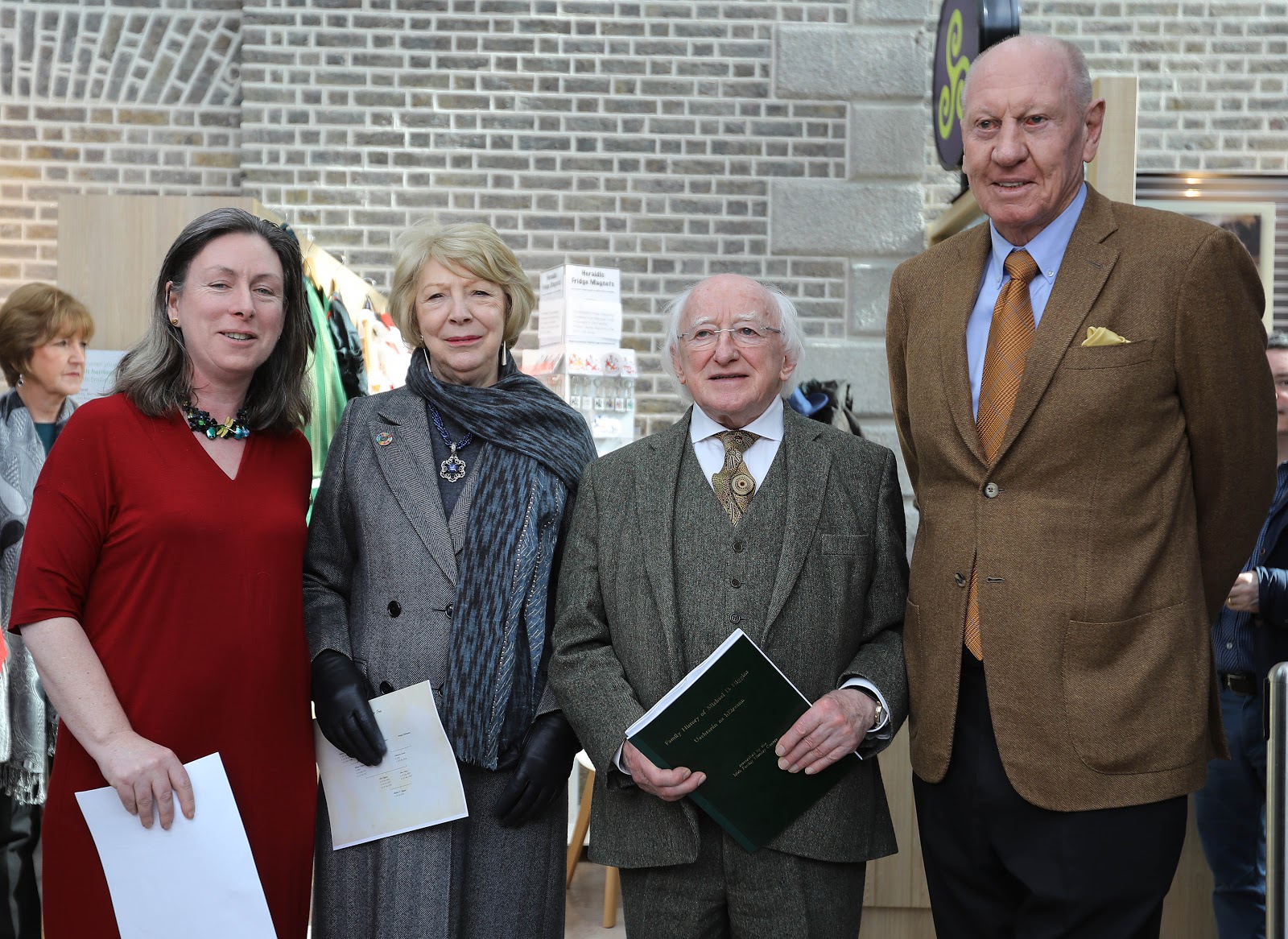 Fiona Fitzsimmons, Sabina Higgins, Michael D. Higgins, Neville Isdell