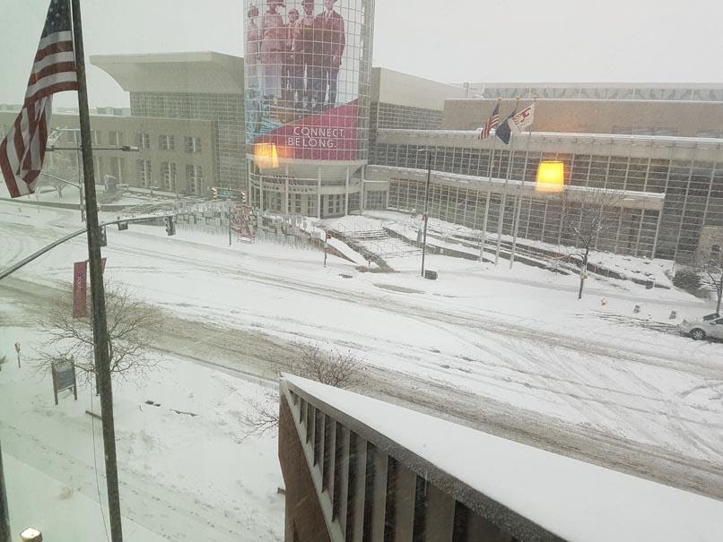 view of the Rootstech convention centre