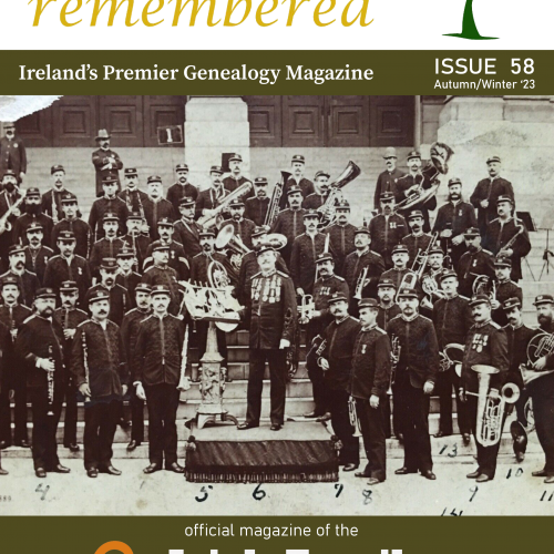 Cover of Issue 58 Irish Lives Remembered