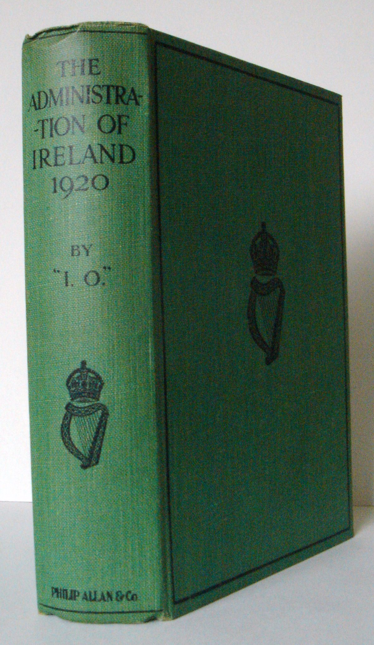 I.O. (C J C Street), The Administration of Ireland 1920, 1921
